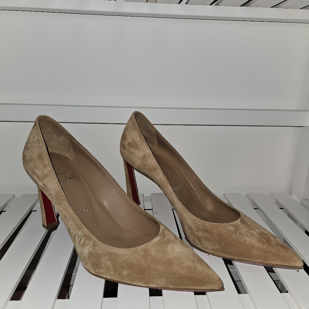 Christian Louboutin Condora 85mm Suede Pump